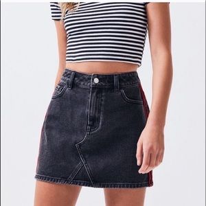 PacSun Black Denim / Jean Mini Skirt